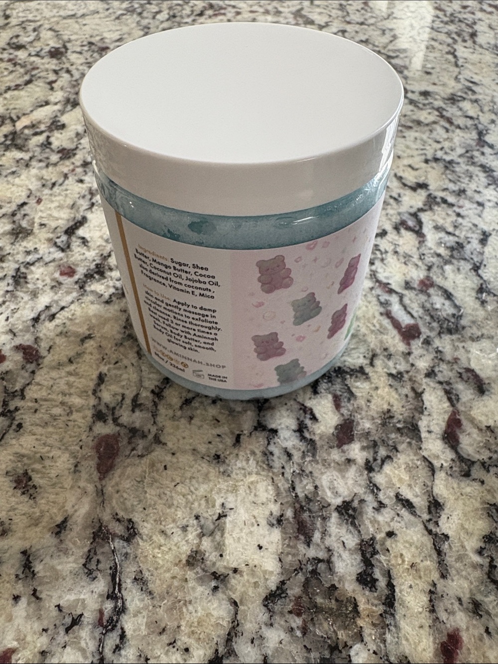 Aminnah Gummy Bear Sugar Scrub - Picture 2 of 6